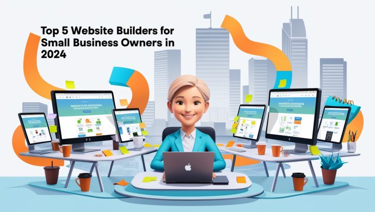 Top 5 Website Builders for Small Business Owners in 2024