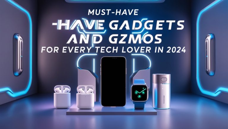 Must-Have Gadgets and Gizmos for Every Tech Lover in 2024