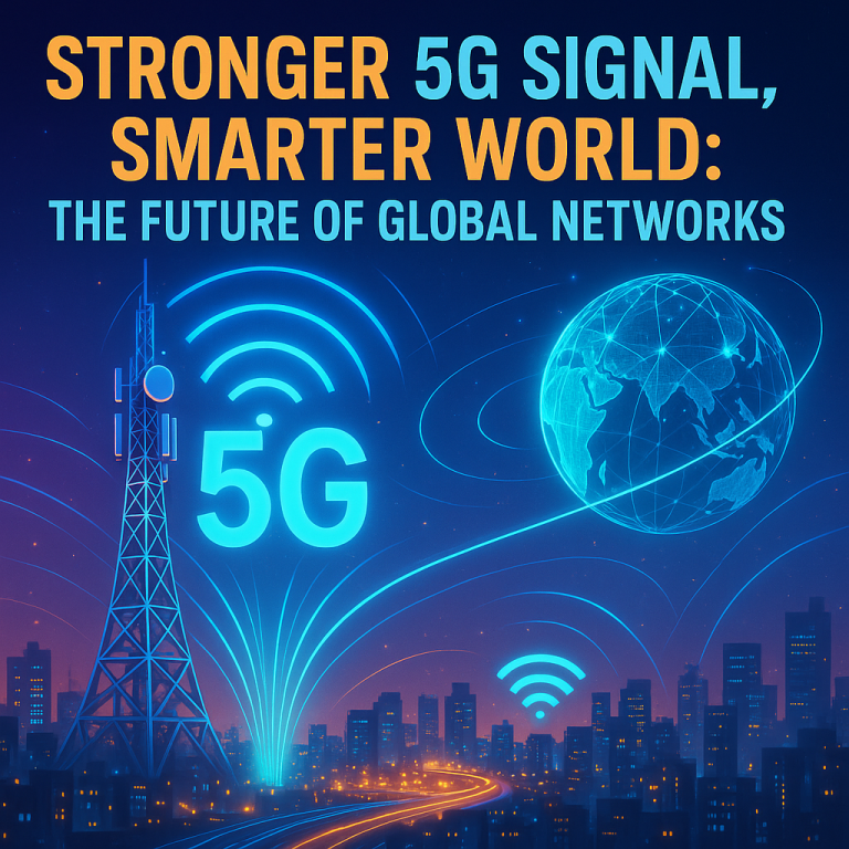 Stronger 5G Signal, Smarter World: The Future of Global Networks