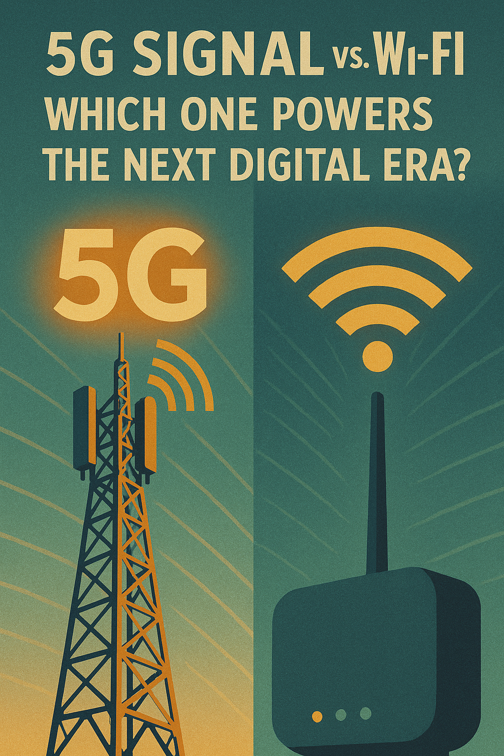 5G Signal vs. Wi-Fi 6: Which One Powers the Next Digital Era?, with five G Signal