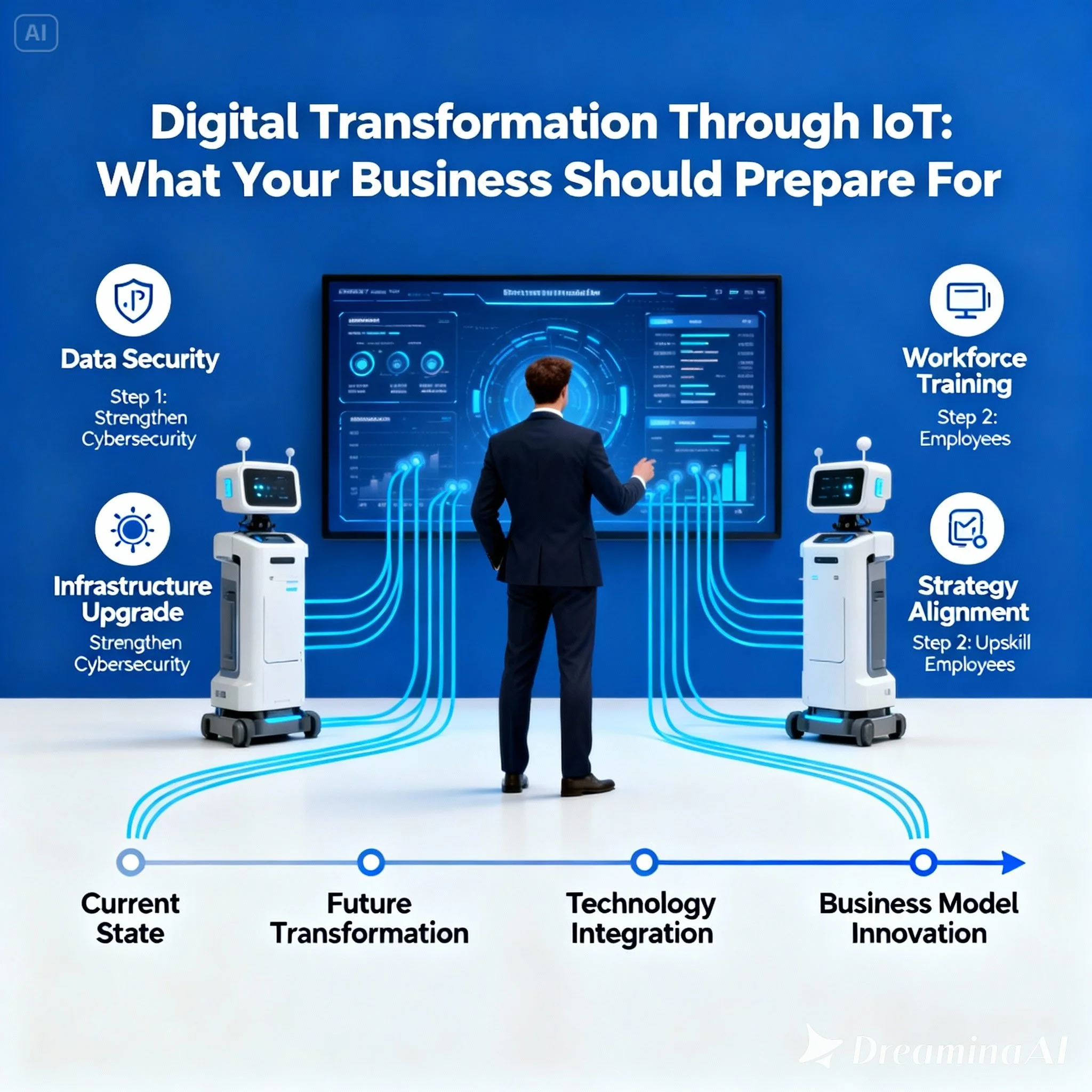 Digital Transformation Through IoT of Think: What Your Business Should Prepare For